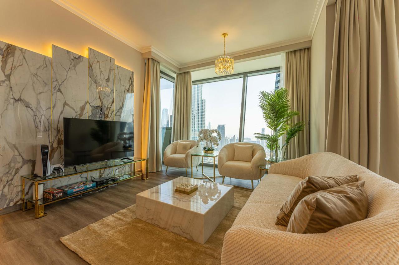Appartement First Class 3br With Full Burj Khalifa And Fountain View Dubai